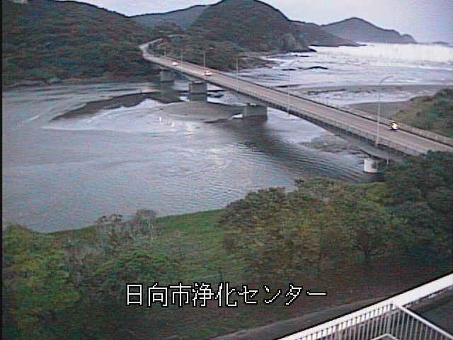 塩見川（日向市）ライブカメラの現在の映像